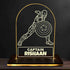 Personalised MDF Wooden Base with Warm White LED